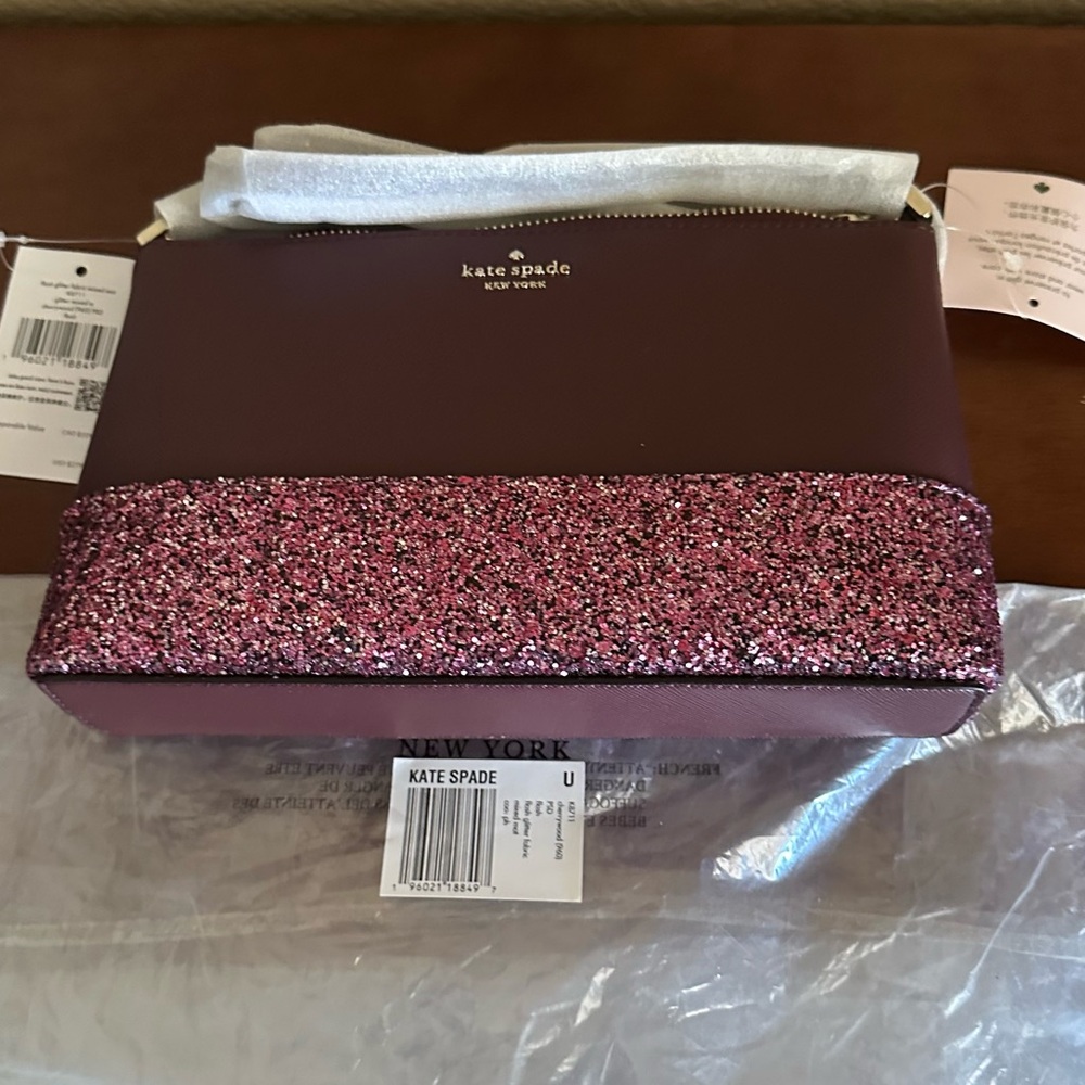 Kate Spade Greta Court Ramey Flash Glitter Crossbody - Picture 7 of 7